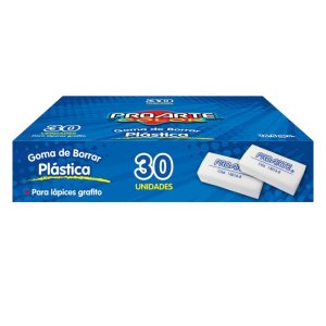 Goma de borrar plastica, unidad Proarte